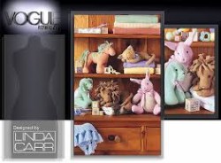 7760 VOG PLUSH LION, PUPPY, BUNNY, HORSE, KITTY CAT BABY PATTERN